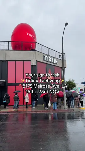 Such a fun experience!! Def recommend ❤️ @TIRTIR Inc.  . . . . #lapopup #kbeauty #tirtir #taehyung 