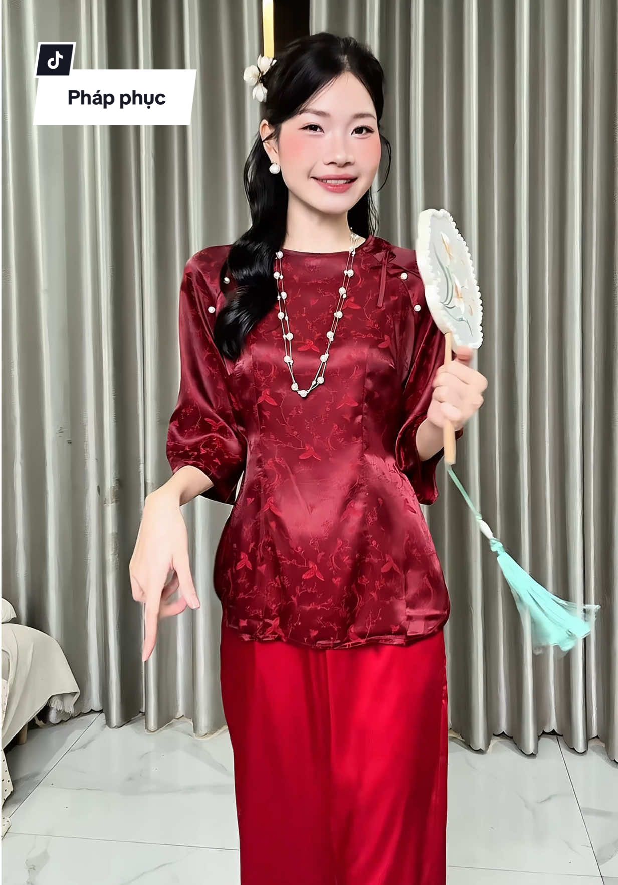 Pháp phục mặc Tếtt, đi chùa nè mng ui 🌸