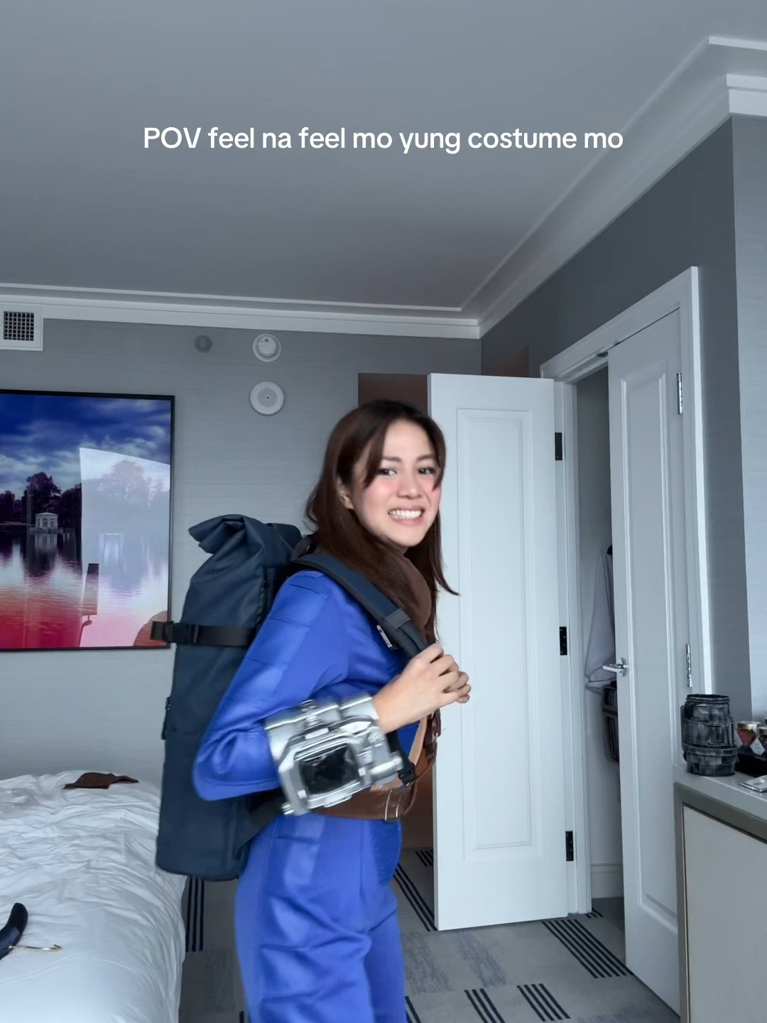 grwm to be a vault dweller for a day, thank you so much @primevideoph for making this happen!   #Fallout #PrimeVideoCreator