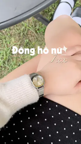 Đồng hồ nữ vintage, nhẹ nhàng, phối đồ lên xinh lắm nha #donghonu #donghocodien #donghonugiare #donghonuxinh #donghodep 