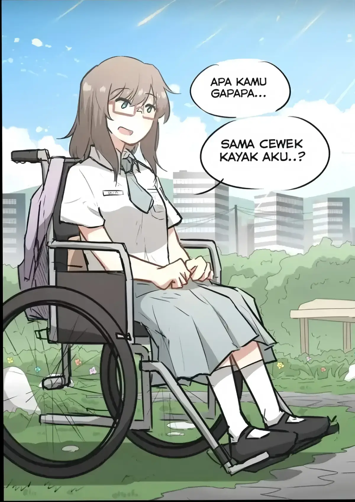 kelebihan mu aku syukuri, kekurangan mu aku lengkapi. #gadisdesa #gadisbiasa💕 #cinta #zhanfxii #kartun 