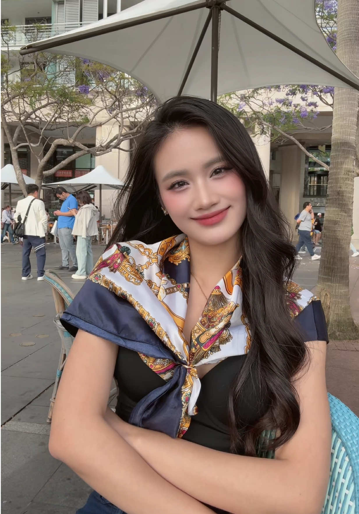 Thiên thần phải có cánh 🪽#HuynhTranYNhi #MissWorldVietnam2023 #SenVangEntertainment 