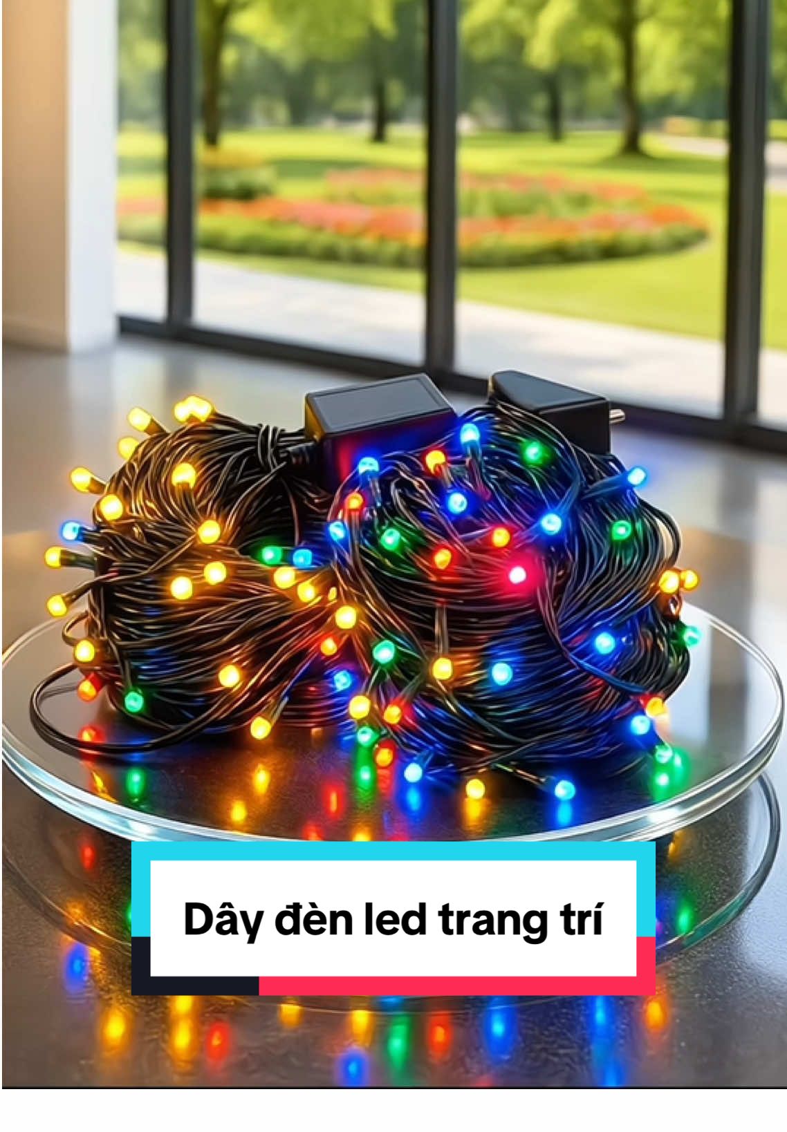 Combo 2 dây đèn Led  mỗi dây 40m#xuhuongtiktok #viralvideo #daydenledtrangtri 
