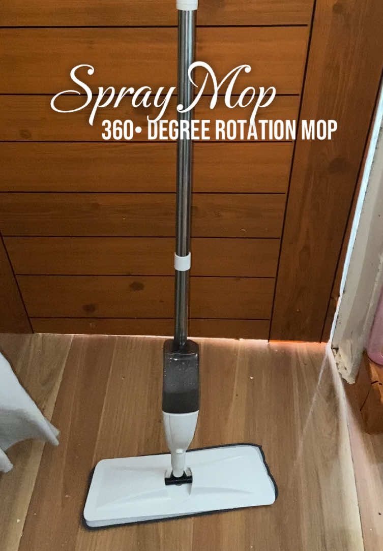 Say goodbye to cleaning hassle and hello to effortless cleaning! 💪🏻😱🧐 #spraymop #homefinds 