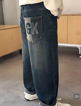 Quần Gk dành cho các bé trai kiểu dáng baggy #thịnhhành #quânjeanbétrai #videothờitrang 