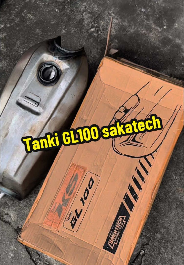 tanki gl100 sakatech original wa 085604030773 #madiun24jam #cb100 #gl100 #gl100modifikasi #f #CapCut 