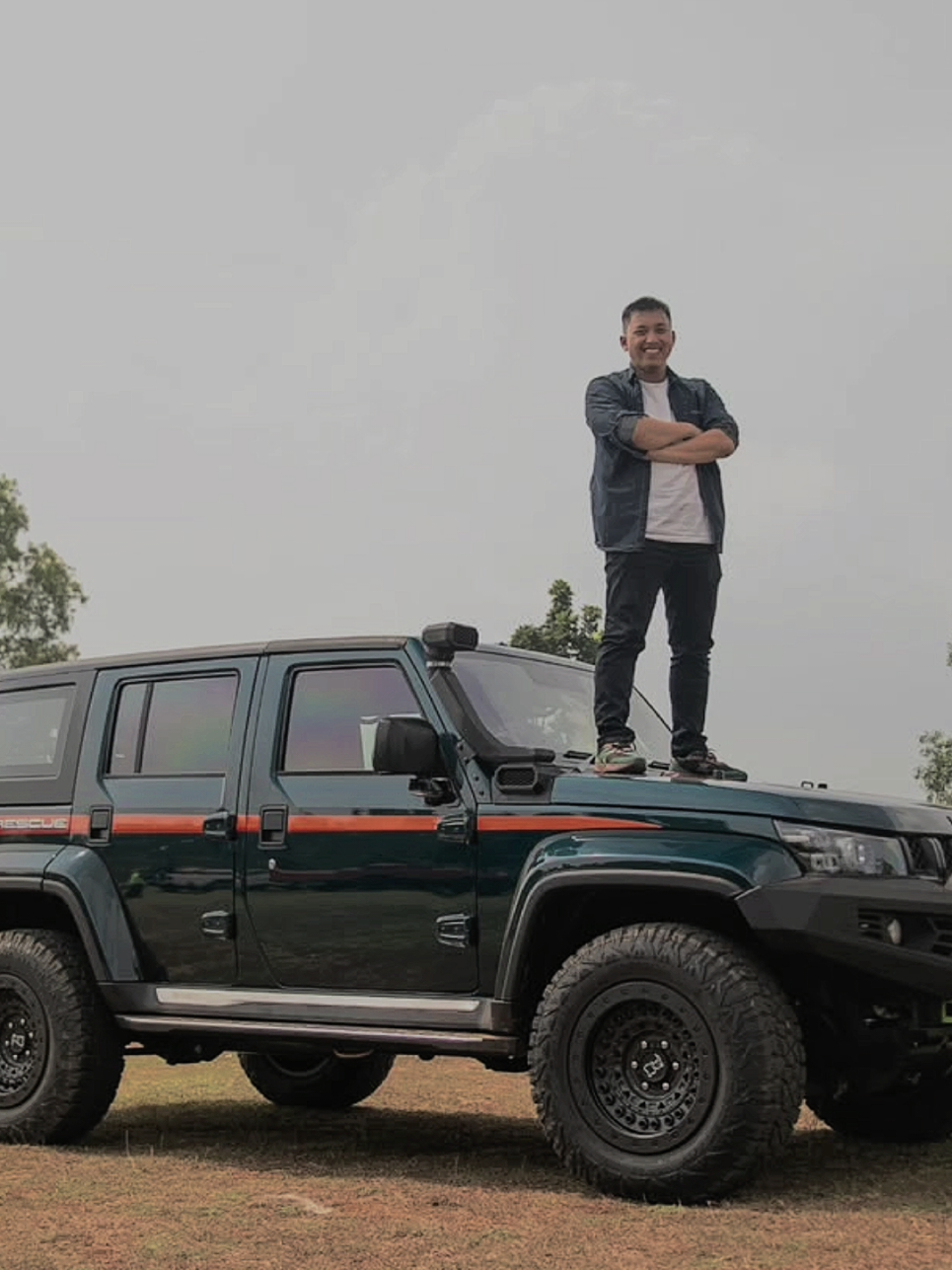 urusan vender lepas mah sudah biasa😁 #tim @ridwanhrd di@road.party #baic #roadparty #ofroad #fypシ゚ 