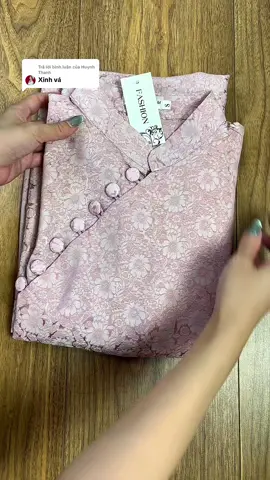 Trả lời @Huynh Thanh bộ lụa gấm hoa đi lễ chùa đẹp. #thoitrangnu #bolamdichua #phapphuctinnhu #phapphuc #dolamdichuanu 