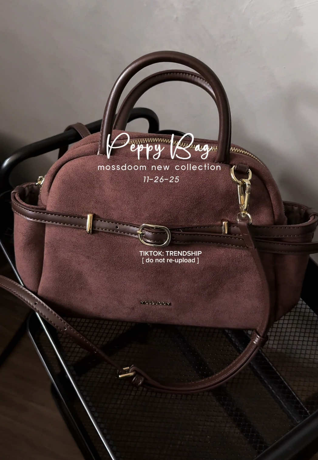 The next release, revealed. @MOSSDOOM PH latest creation — Peppy Bag. Launching in November 26,2025 #mossdoom #mossdoombag #mossdoomsuperbrandday #handbag #slingbag 