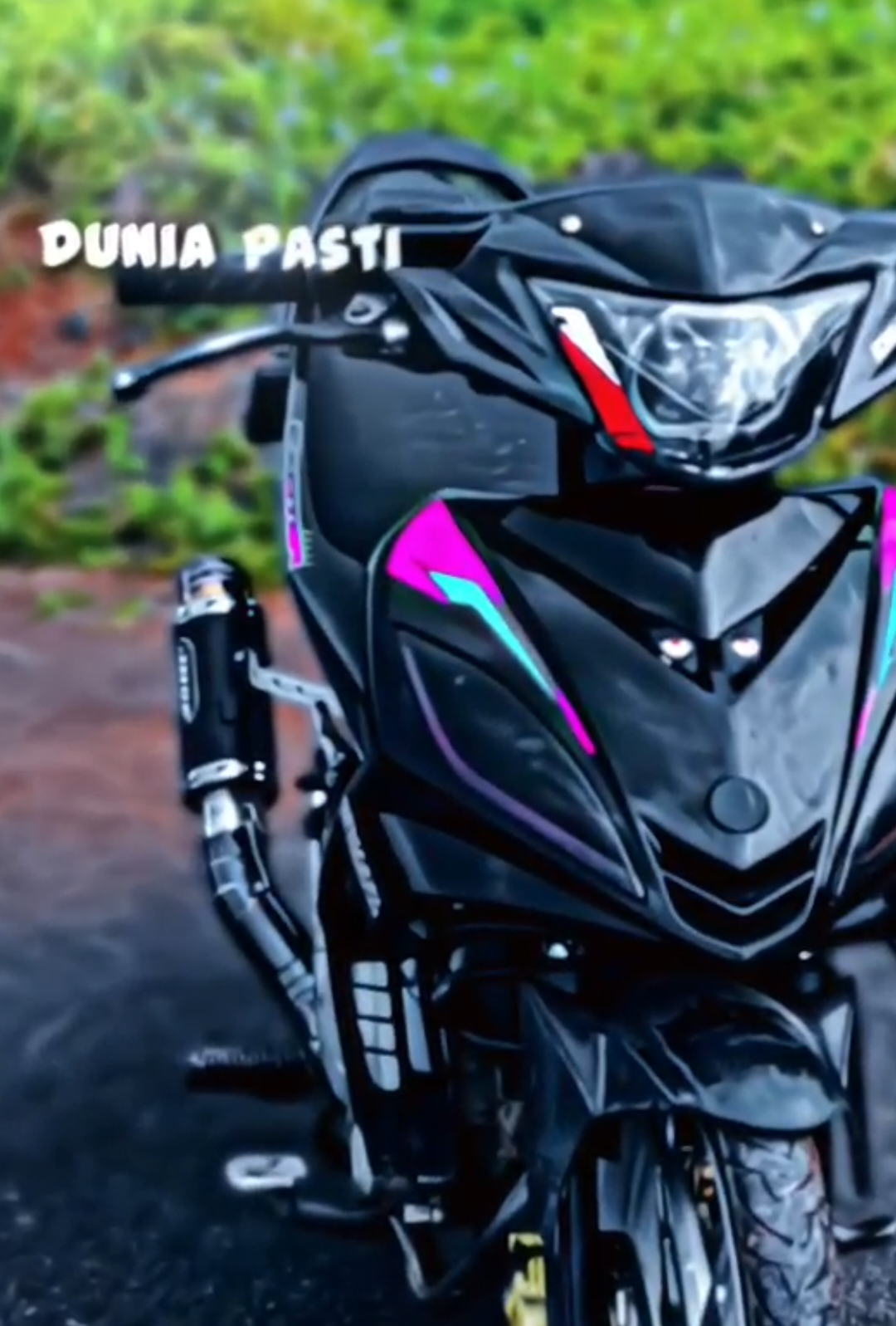 dunia pasti ada akhirnya #mxold #modifikasi #fyp #foryou #dragrace #mxhitam #thailandstyle #ceksound 