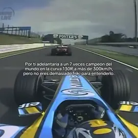 Ese adelantamiento de Fernando Alonso es espectacular ✨😻  #fernandoalonso #michaelschumacher #f1 