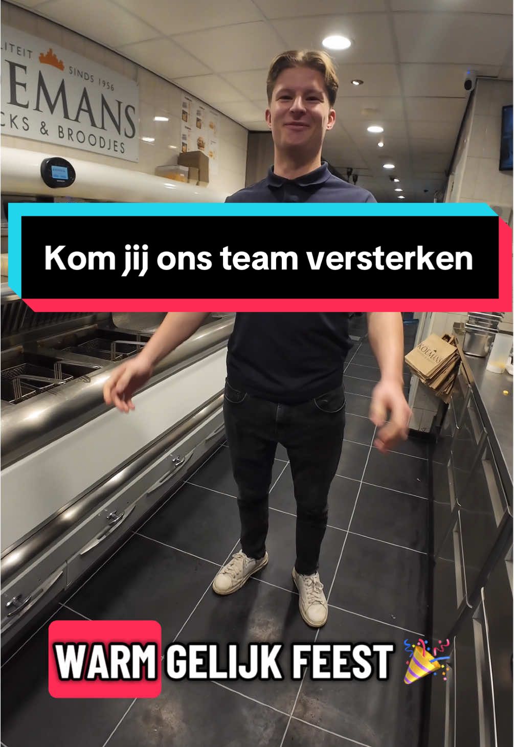 Een goede toelichting van een van onze toppers Daniel die kort een warm uitleg geeft over de impressie van onze winkel #werkenbij #versterking #sollicitatie #horeca #pov 