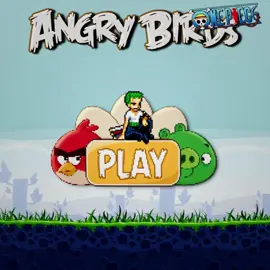 ZORO X ANGRY BIRDS 😳 | #zoroedit #animefyp #angrybirds #viralvideo #xyzbca 