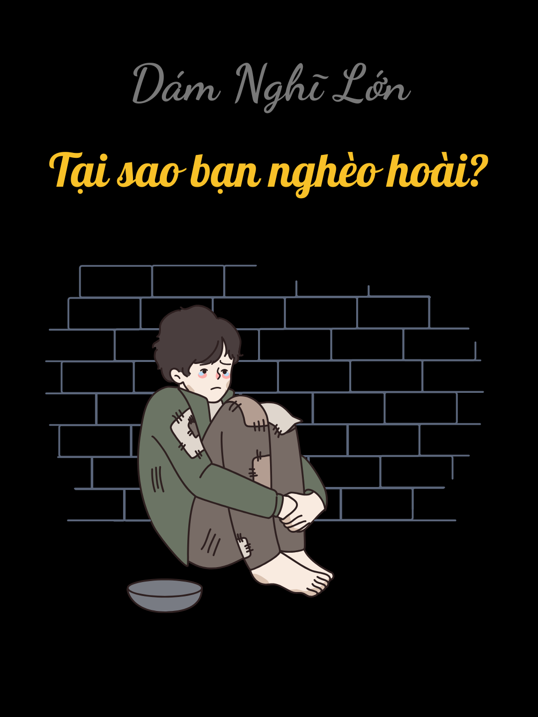 Nghèo không đáng sợ. Đáng sợ là quen với nó. #tuduylamgiau #tudotaichinh #phattrienbanthan #bienmoithuthanhtien