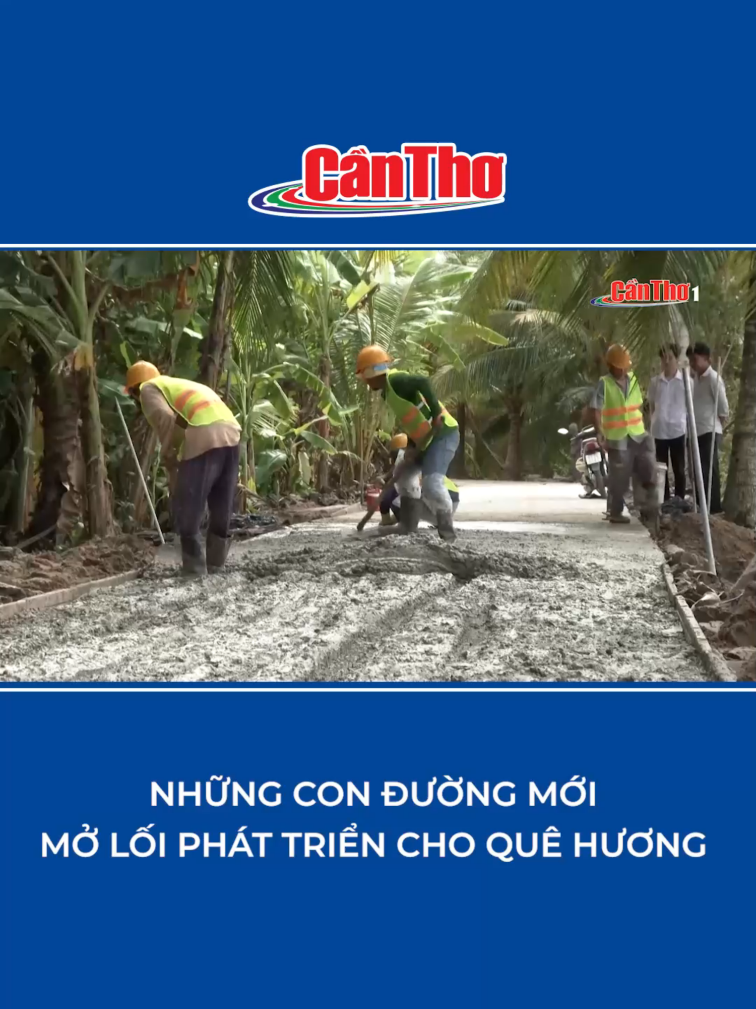 Những dự án giao thông nông thôn hoàn thành mang lại niềm vui cho người dân, mở ra cơ hội phát triển kinh tế – xã hội, mang đến diện mạo khởi sắc cho quê hương. #tiktoknews #tintuc #giaothông #hạtầng #News #cầnthơ