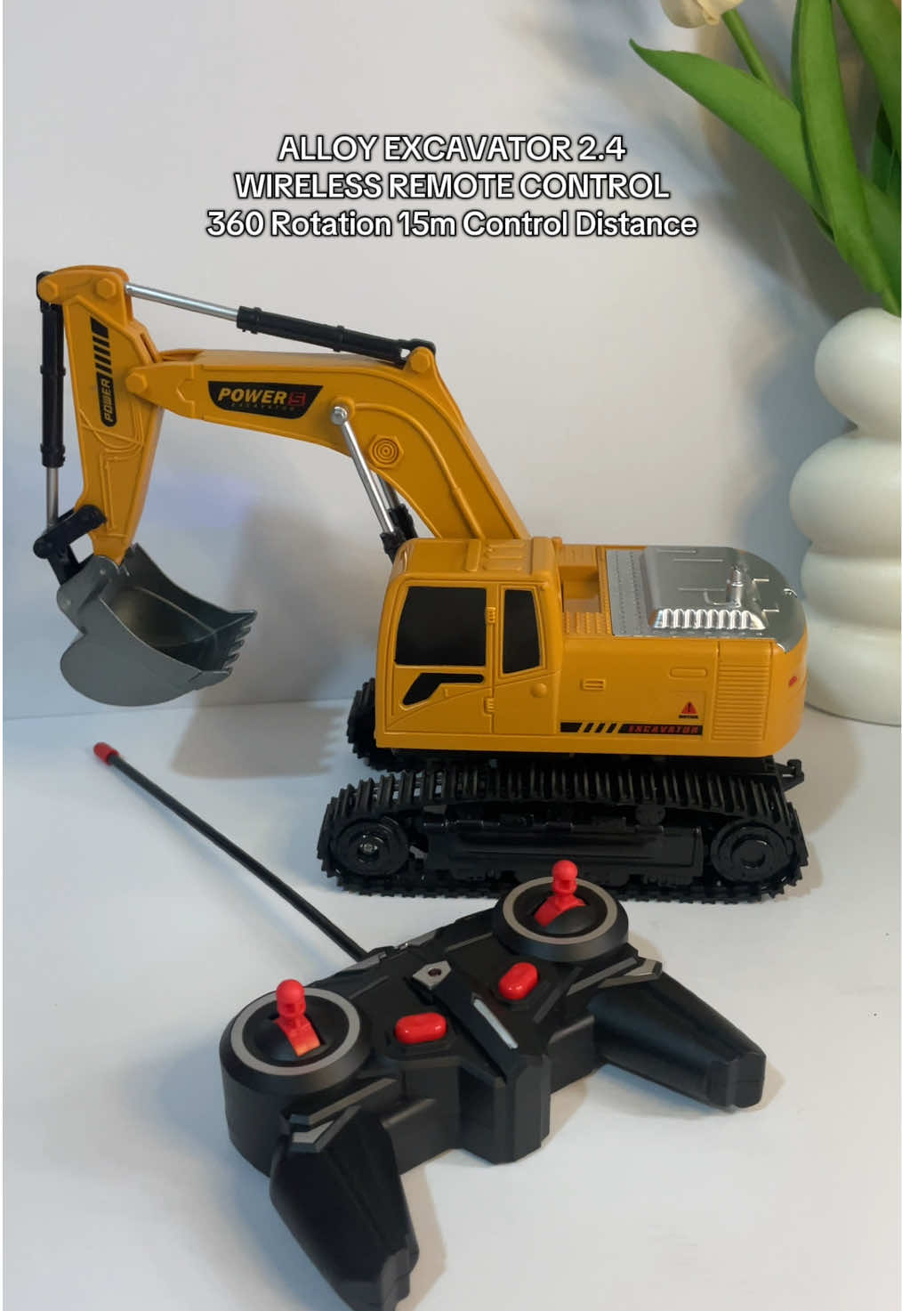 Ganda pang regalo nito! 🥰#excavator #excavatortoy #remotecontroltoy #alloyexcavator #toyforkids  