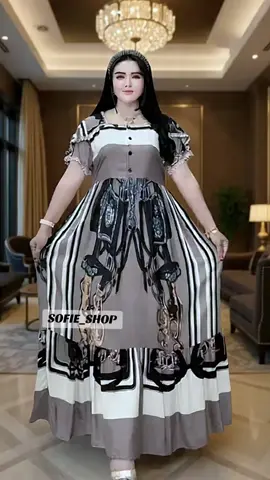 Dress katun rayon kancing depan busui tali pinggang rempel.#dress #dresses #daster #outfit #OOTD 