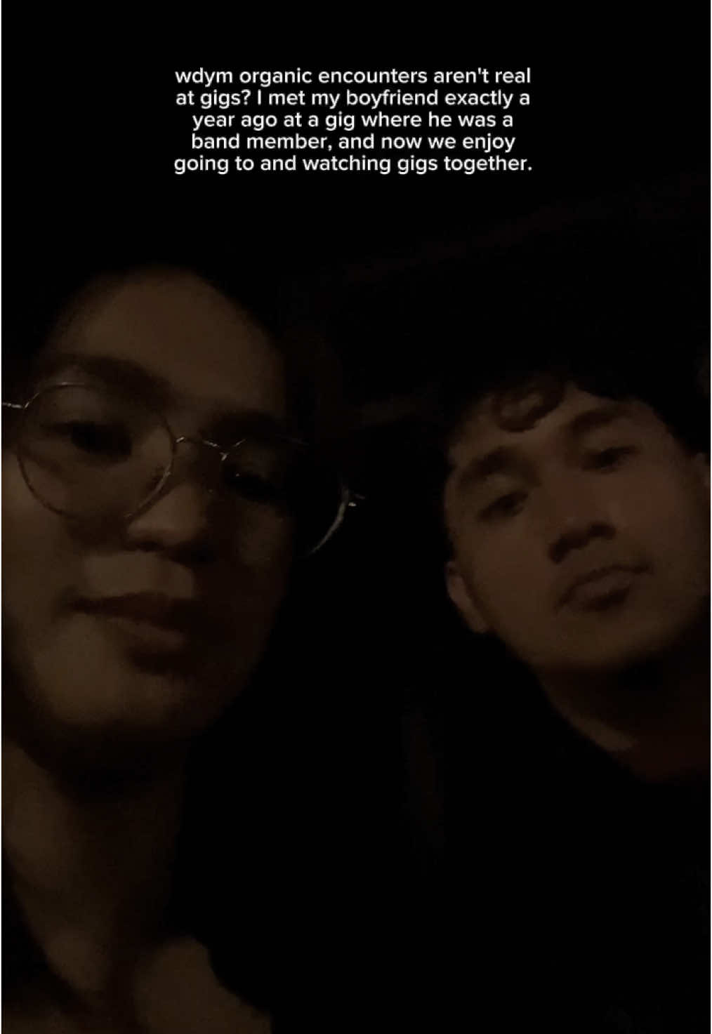 i just love how opm/music connects us and now he never forgets to make pacute every gig na para bang? thanks for coming into my life and for letting me experience what real love feels like.  #organicencounter #gig #fyp 