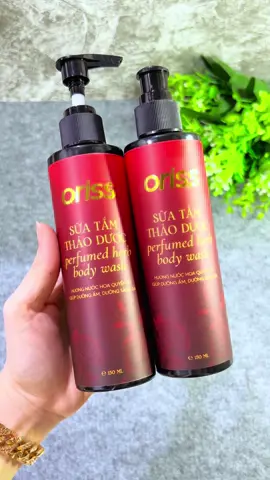 Sữa tắm hương nước hoa thảo dược Oriss #emchintaphoa #xh #xuhuong #suatam 