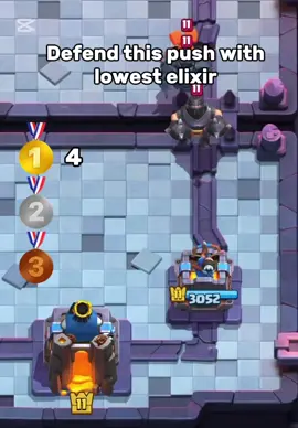 #CapCut Defend this push  #fyp #viral #clashroyale #meme 