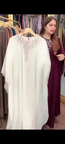 Kaftan Dubai Lebaran Swarovsky #bajulebaran #kaftan #fypシ #gamismewah #kaftanmewah 