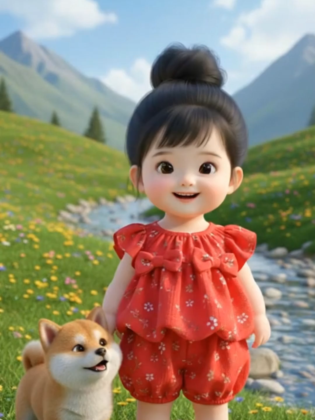 #ai #babydance #embenhaytiktock #douyin #babykute