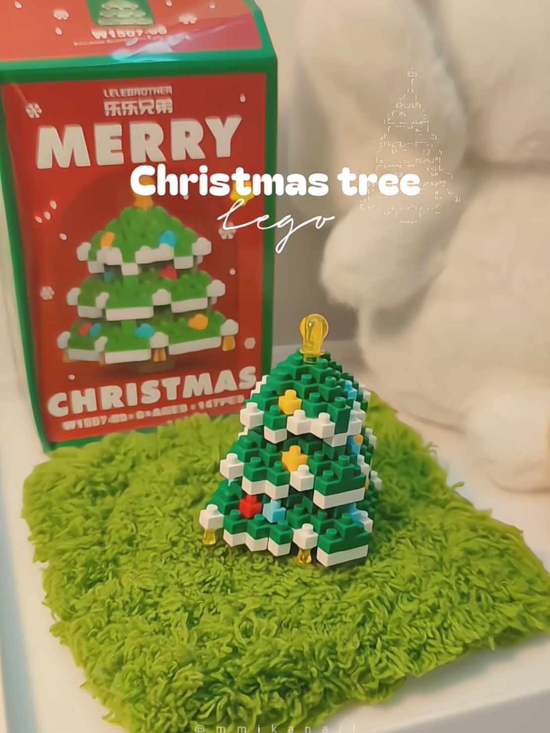 Sắp đến Giáng Sinh ròi, trang trí cây thông gì chưa mí bồ ơi #christmastree #lego #laprapmohinh #GiangSinh  #mmikanaii 