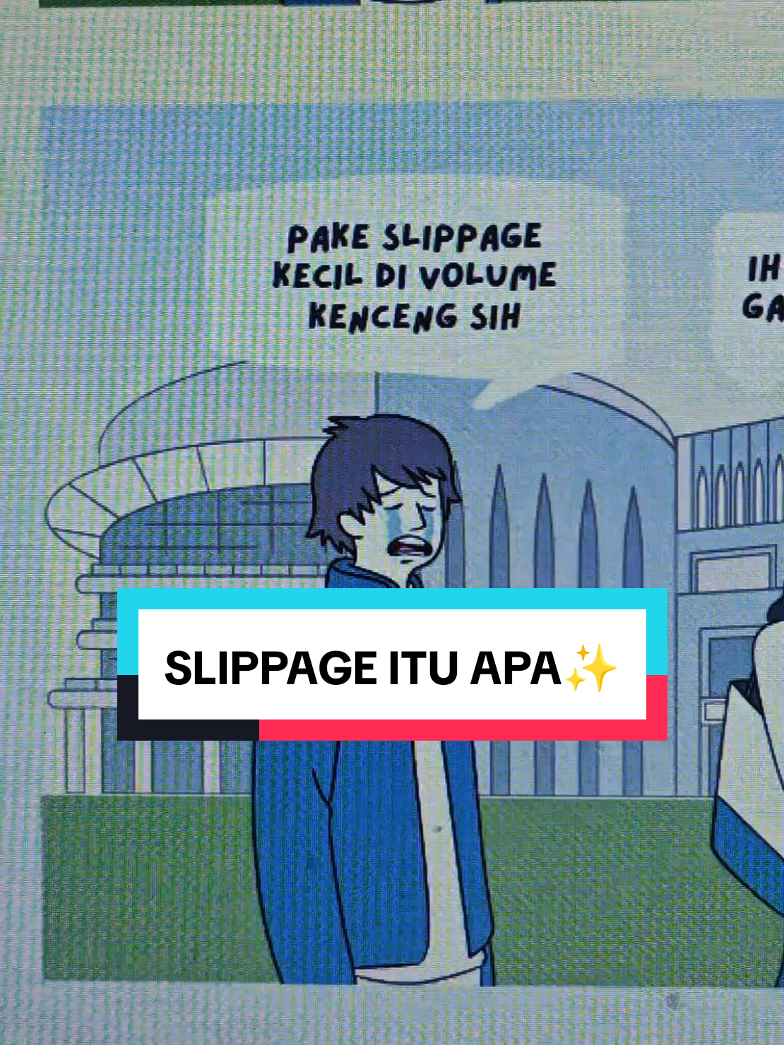 Nonton 1 menit langsung paham slippage 💵 #traderpemula #belajartrading #slippage #memecoin #memerush 