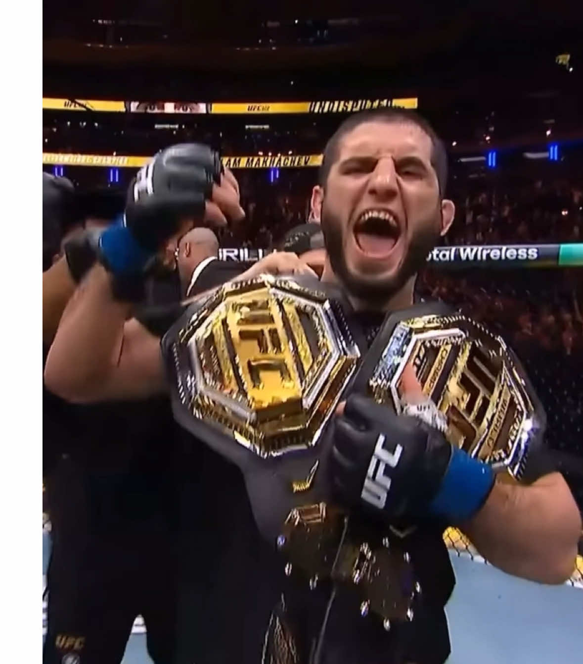 New double champion❤️‍🔥#islammakhachev #edit #UFC #fyp #maddalena 