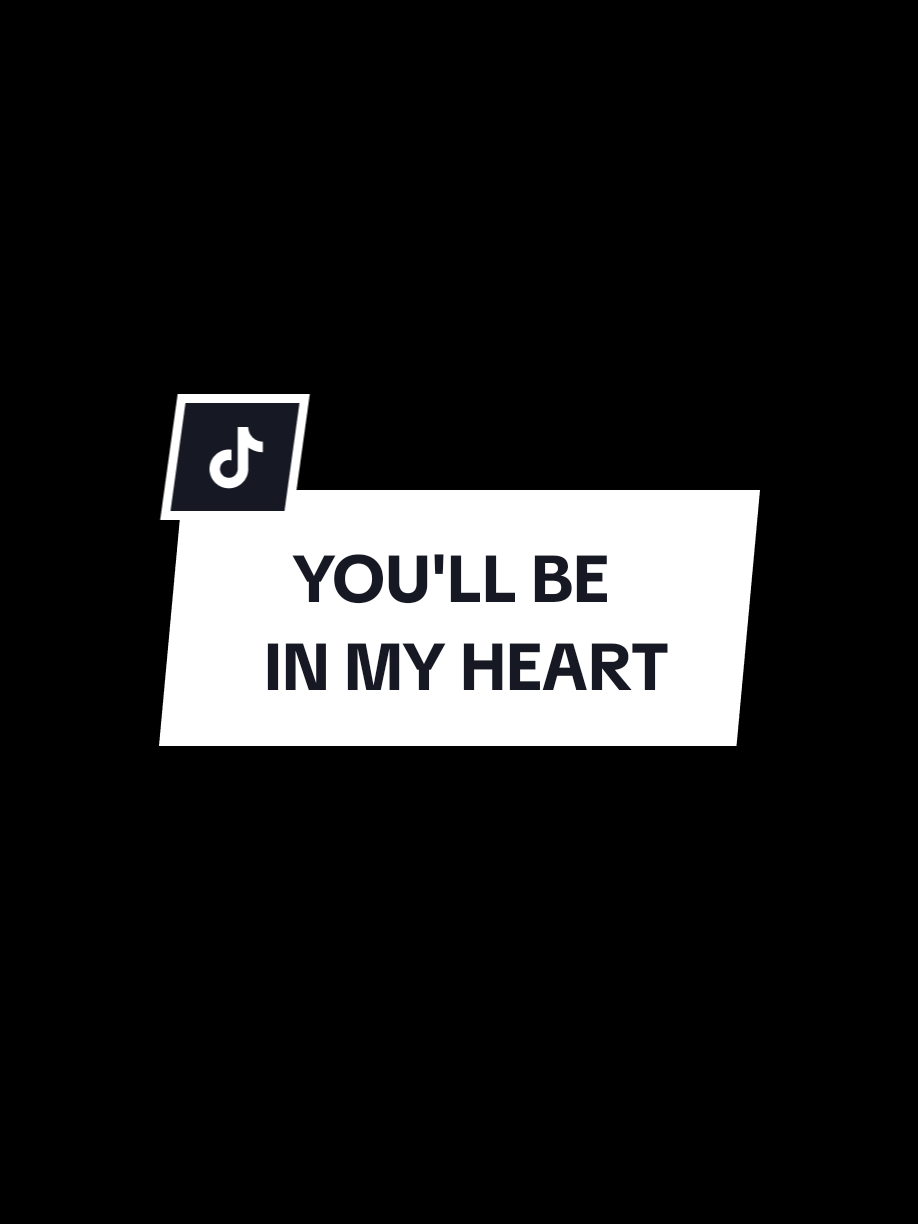 cuz you'll be in my heart  #MLBB #youllbeinmyheart #deepvoice #huskyvoice #fyp 