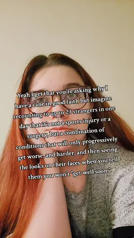 I wish I was joking but I work with the public so I think I'm lowballing that number honestly #chronicillness #multiplesclerosis #ehlersdanlos #disabled #tired 