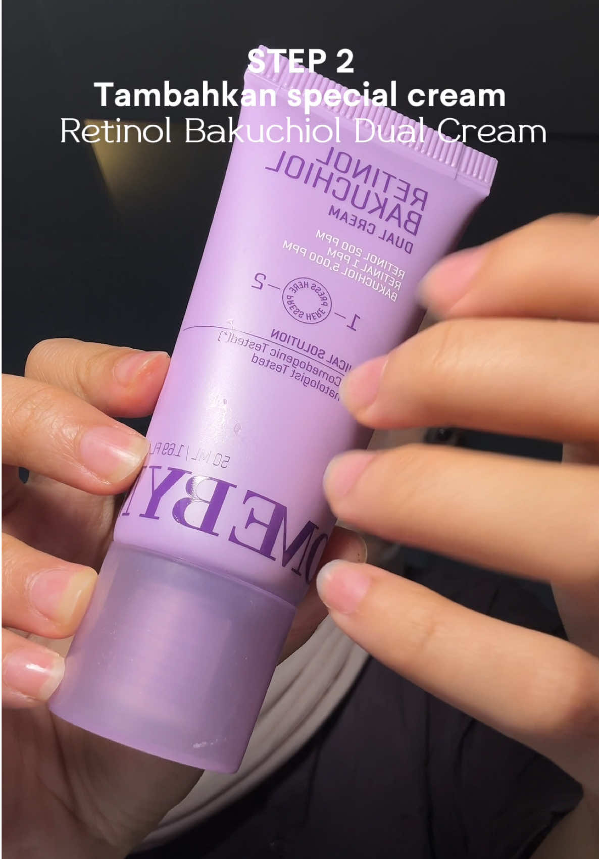 Glowing dalam 7 hari ✨ Combo Retinol Daily Mask + Retinol Dual Cream bantu samarkan tekstur, cerahin wajah, dan bikin kulit lebih smooth tiap bangun pagi 💖 #SOMEBYMI #retinol #GlassSkin #GentleRetinol 