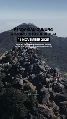 Terimalasih atas kepercayaan nya semuanya , sampai bertemu kembali lagi di tahun 2026 #pendaki #pendakigunung #arjuno #arjunowelirang #arjuno3339mdpl 