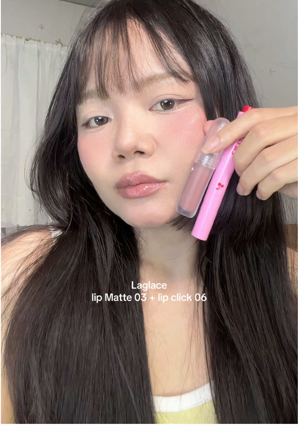 Combo matte 03 + click 06 #laglace #lipmatte #lipclick #ลิปไอติม #ลากลาส 