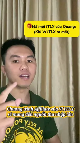 Chương trình affiliate của Ví ITLX, cơ hội đang đến  #interlink #ITLG #ITL #quangmmo 