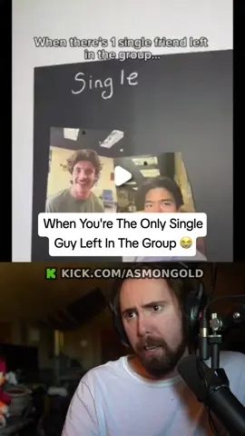 The Only Single Guy In Group 😭 #asmongold #asmon #zackrawrr #asmongoldclips #asmongoldclip #twitch #livestream #fyp
