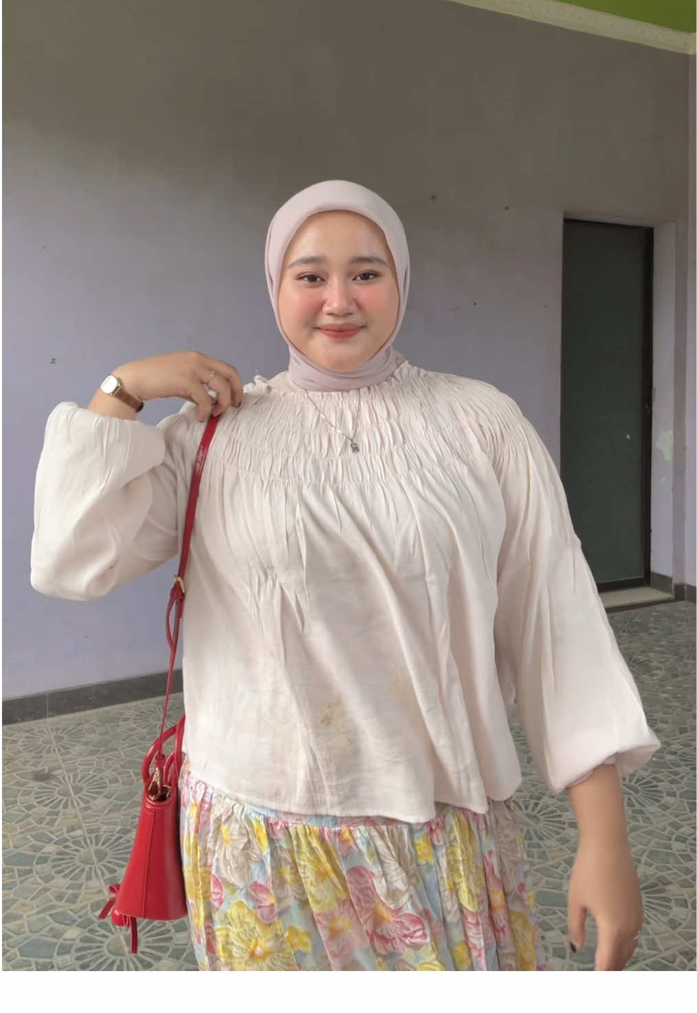 rok floral wanita💃🏻  #rokwanita #rokfloral #fyppage 