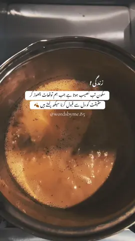 CHAI LOVERS 🤎 مگر اِس دِل نے تڑپایا بہت ہے۔ زندگی اُس وقت پُرسکون ہو جاتی ہے جب آپ 
