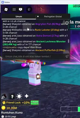 talon anjg event nya di ancient ruins muncul nya di eso, kasian player yg jauh