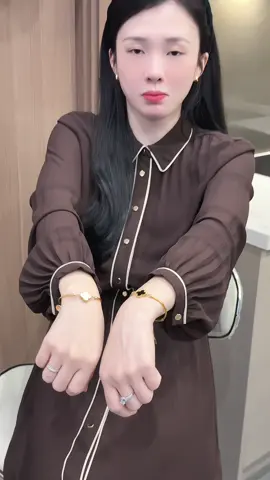 Vòng tay cỏ bốn lá #hienthichphukien 