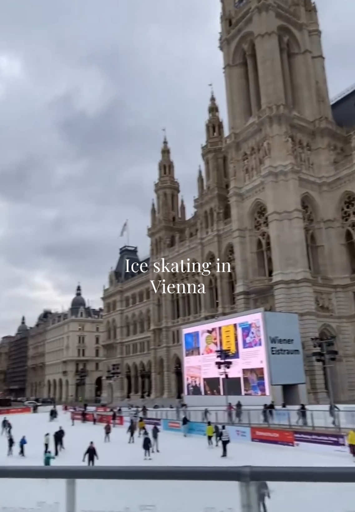 Finally…  #vienna #IceSkating #november #wien #fyp
