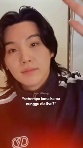 kurang sabar apa sudah nunggu kamu 2tahun Yoon😭🥺 #sugalive #yoongilive #agustd #suga #minyoongi