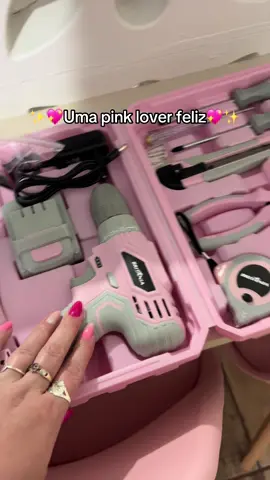 Muito feliz com esse presente… agora preciso aprender a usar 🤭 #presente #melhoriasparacasa #pinklover 