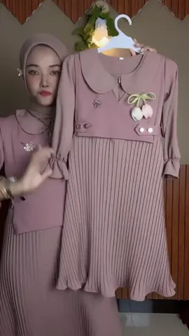 Nameera dress kids gamis anak bahan MARBELA ANTI UV MIX KNIT SNOWY gamis anak terbaru elegan mewah 2026 BY WAFA MOESLIM