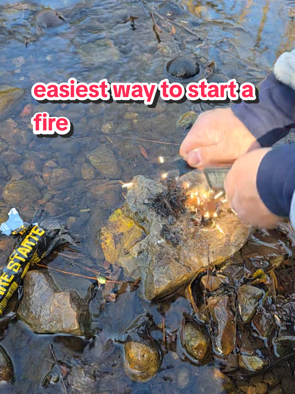 one of the best and most reliable ways to get a fire going  #blackbeardfirestarter #bugoutbag #survival #primitive #tiktokshopblackfriday 