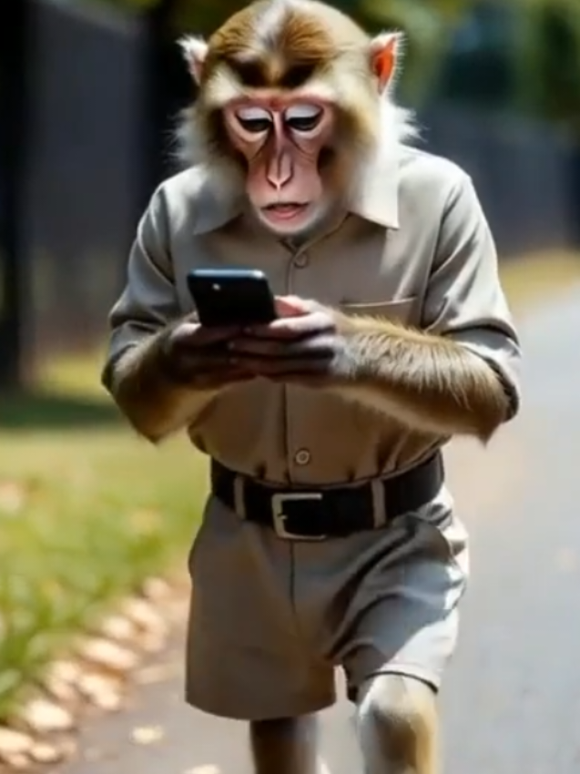 haihước vui nhộn giai trí chú khỉ nói chuyện #monkey #suhuongtittot #@hùng huy@ 