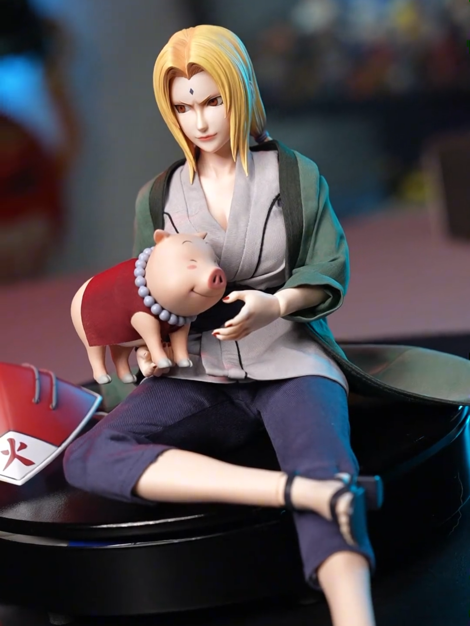 ROC綱手豪華版特典付き正規版コレクション級火影忍者可動兵フィギュアおもちゃフィギュア#动漫周边 #手办 #潮玩手辦 #火影忍者 #纲手 #ROC #GK