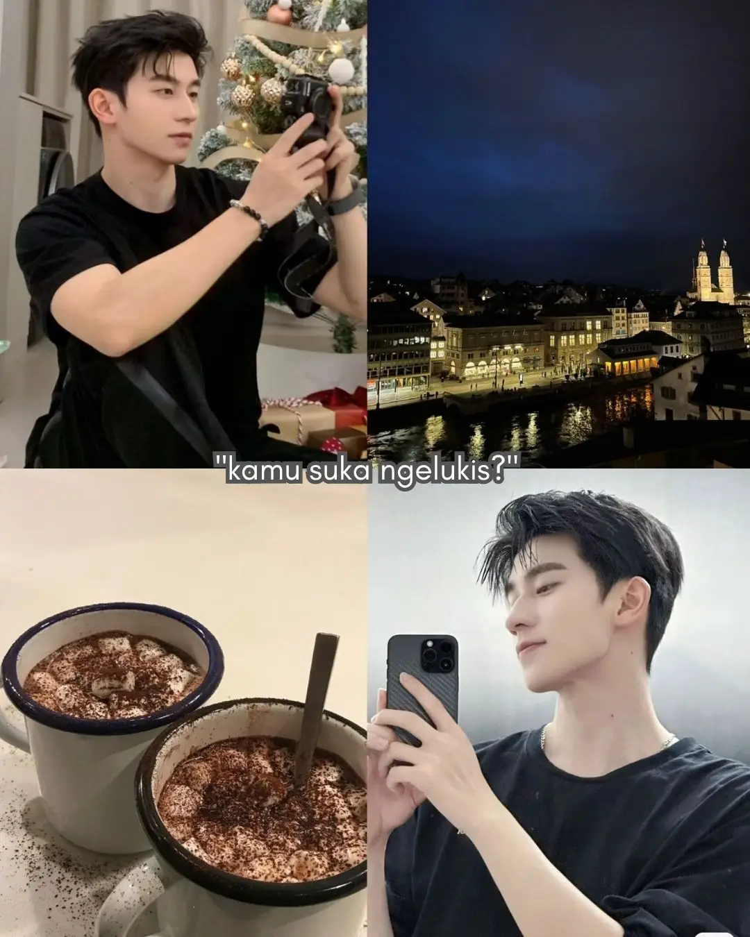 kami bertiga mati hari itu. tapi hanya satu yang benar-benar berhenti bernafas, sedangkan kami berdua terus tenggelam dalam nafas yang terasa seperti duka. all pict cr. pinterest  #huasheng #shenlele #abodesire #alternativeuniverse #bxb 