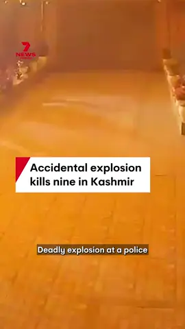 Nine people have been killed and dozens more injured in an accidental explosion at a police station in Indian-administered Kashmir. #accidentalblast #Kashmir #blast