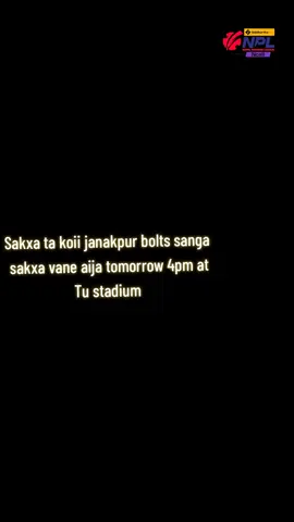 #nepalpremierleague #npltiktok🇳🇵 #janakpurbolts⚡ #jnakpurmuser😍💞 @Nepal Premier League🇳🇵 @Team Janakpur @🤍Janakpur _Bolts💪🚩 